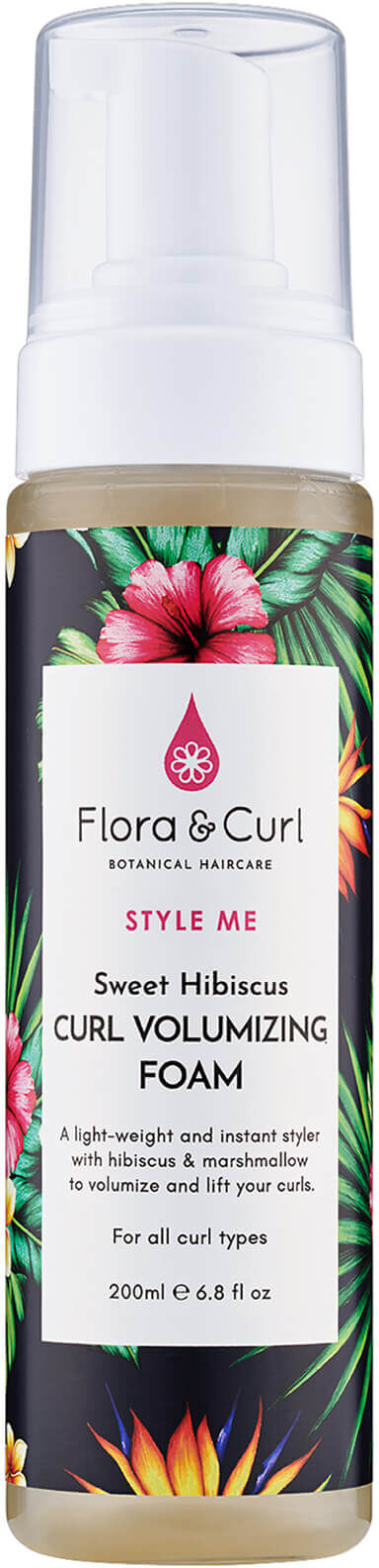 Flora & Curl Sweet Hibiscus Curl Volumising Foam 200ml