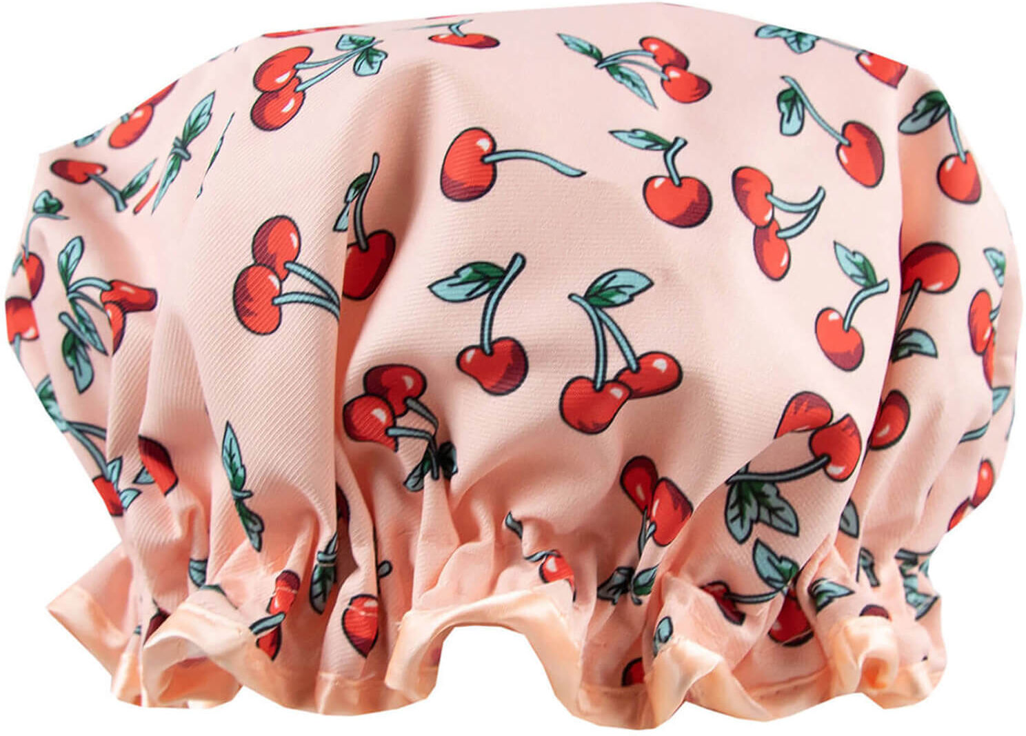 The Vintage Cosmetic Company Cherry Print Shower Cap