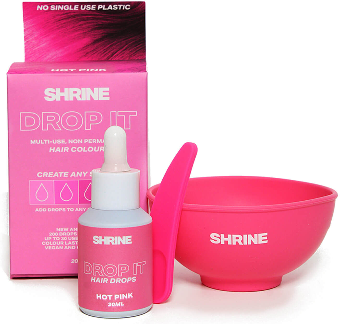 SHRINE Drop It Hair Colourant - Hot Pink 20ml