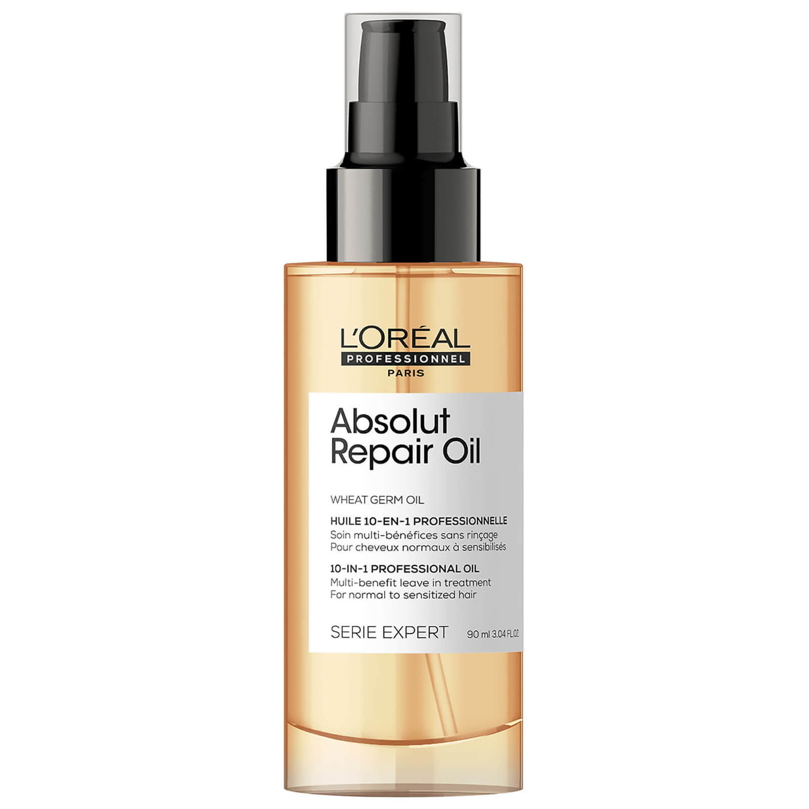 L'Oréal Professionnel L’Oréal Professionnel Serie Expert Absolut Repair 10 in 1 Leave in Oil for Dry and Damaged Hair 90ml
