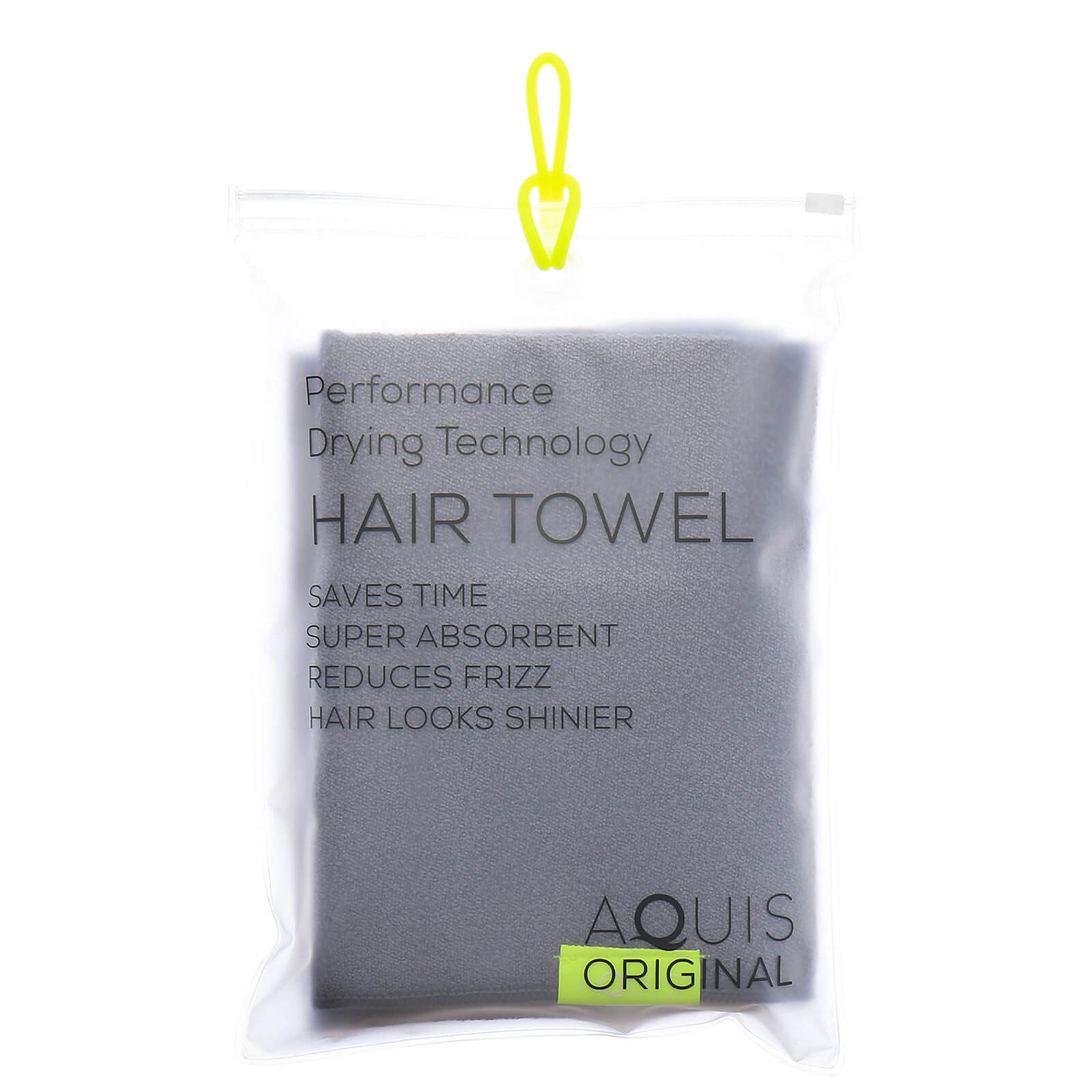 Aquis AON Lisse Towel Dark Grey