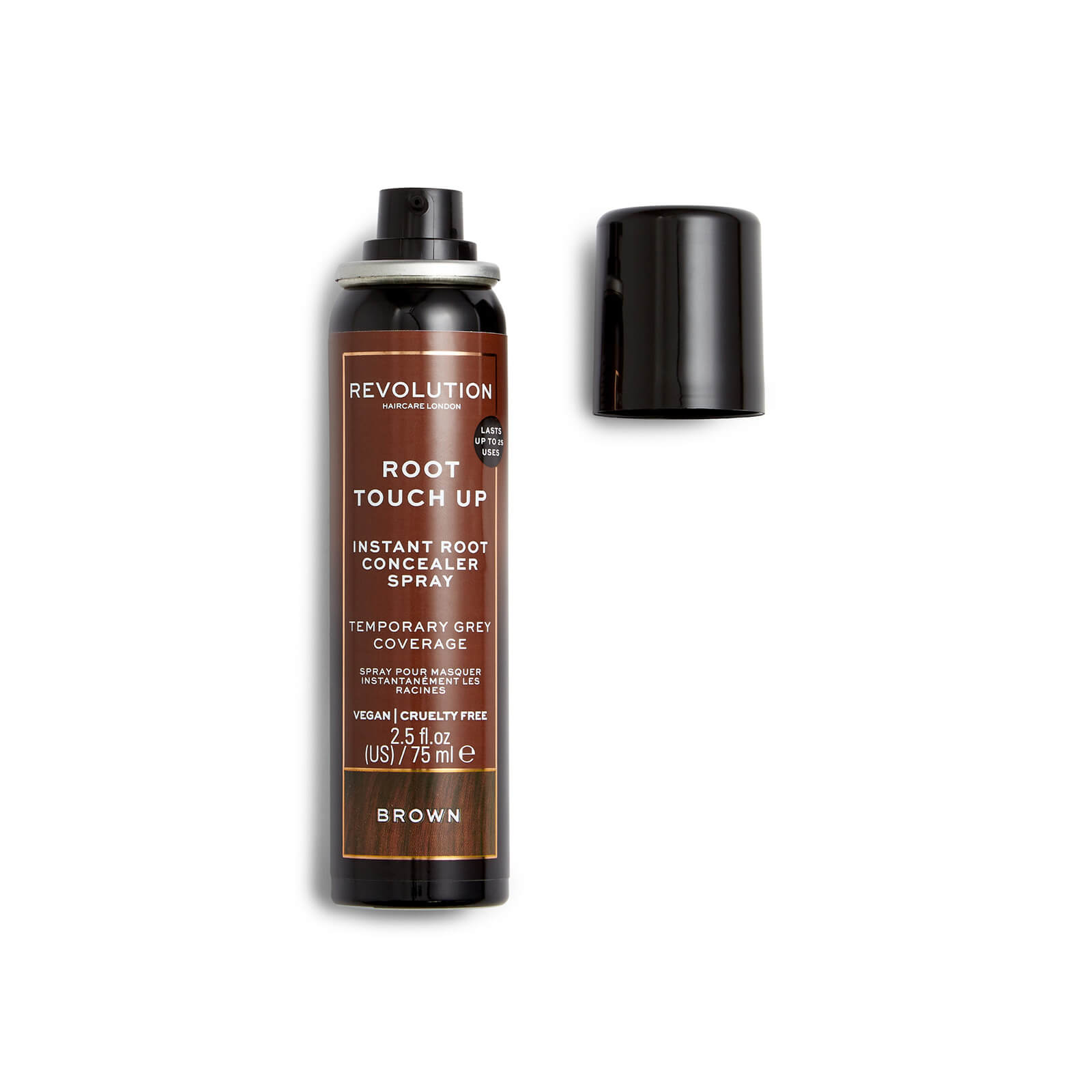 Revolution Haircare Root Touch Up Spray 10ml (Various Colours) - Brown