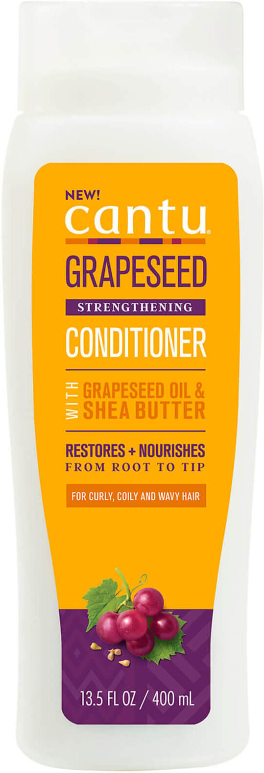 Cantu Grapeseed Sulf Free Conditioner 400ml