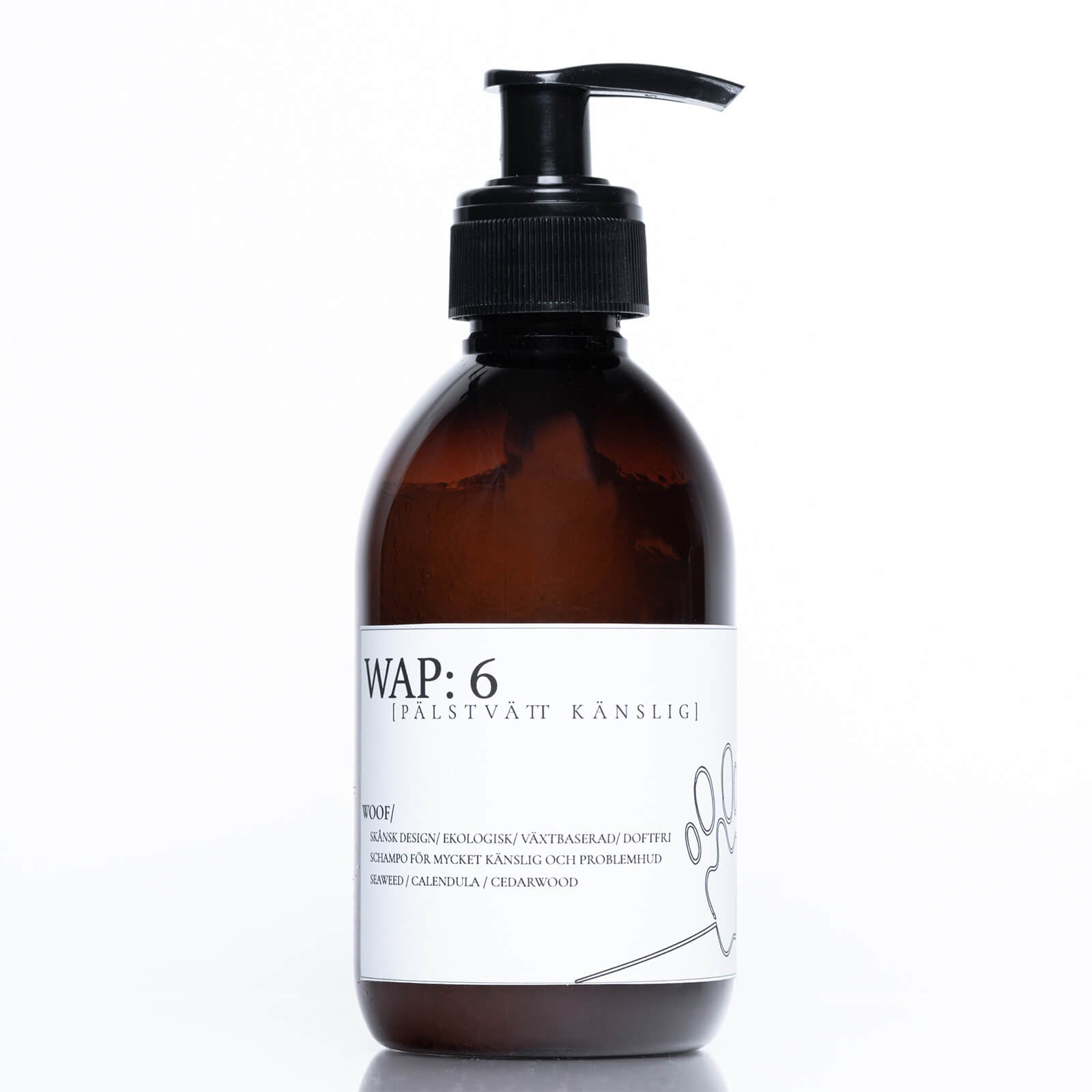 WAP Dog Care Products WAP: 6 Fur Wash Sensitive 250ml