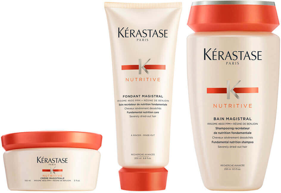 Kerastase Kérastase Nutritive Fondant Magistral 200 ml & Nutritive Bain Magistral 250 ml & Nutritive Creme Magistral 150 ml