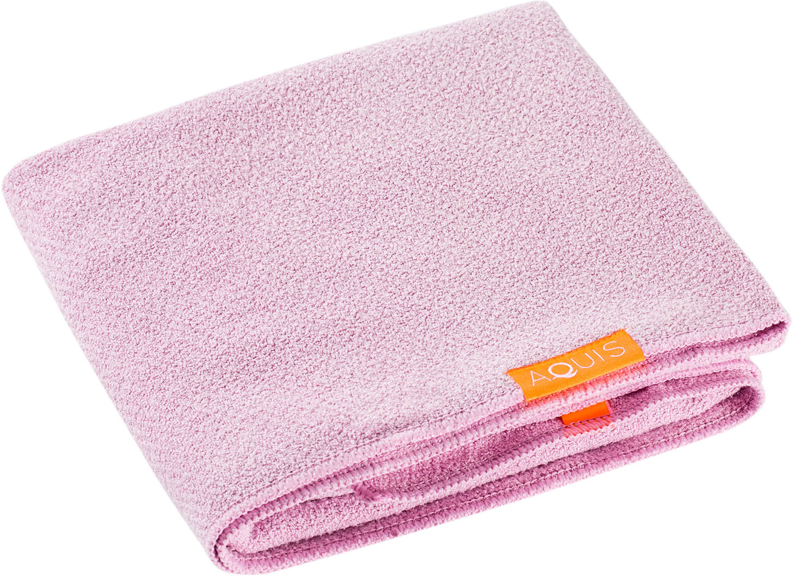 Aquis Hair Towel Lisse Luxe Desert Rose