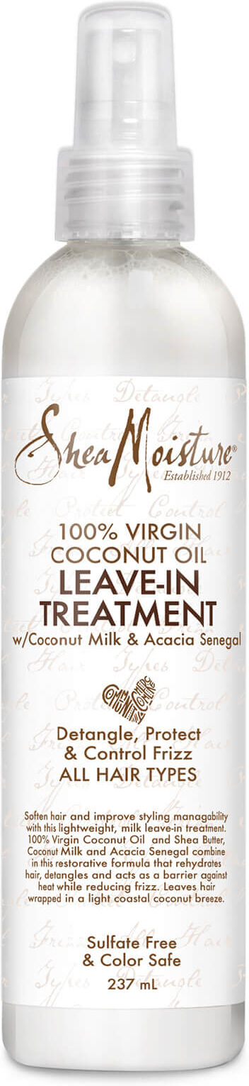 Shea Moisture 100% Virgin Coconut Oil Leave-In Conditioner 237 ml