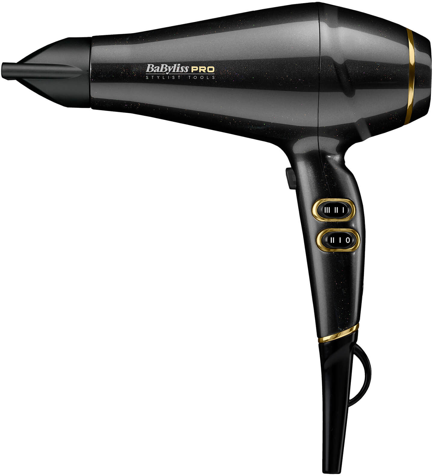 BaByliss PRO Keratin Lustre Hair Dryer – Black Shimmer