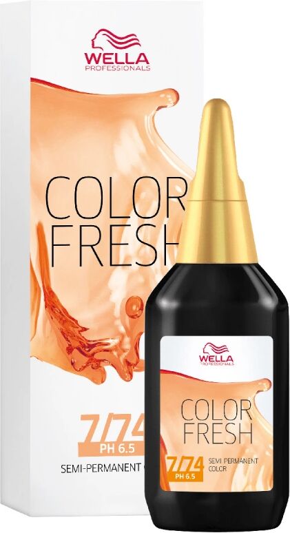 Wella Color Fresh 7/44 Medium Intense Red Blonde