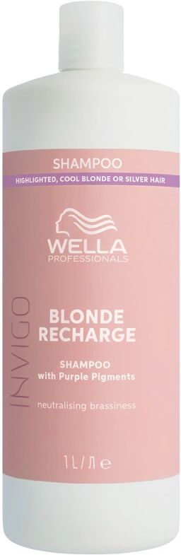 Wella Invigo Cool Blond Shampoo (1000ml)