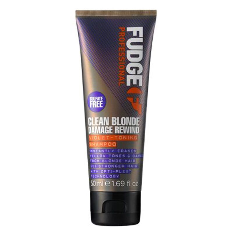 Fudge Clean Blonde Damage Rewind Shampoo (50ml)