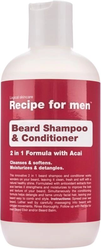 Recipe For Men Beard Shampoo & Conditioner (250ml)