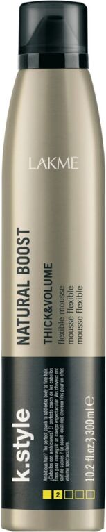 LakmÃ© K.Style Natural Boost Flexible Mousse (300ml)