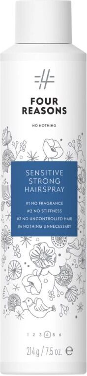 Four Reasons No Nothing  Sensitive Strong Hairspray (300ml)