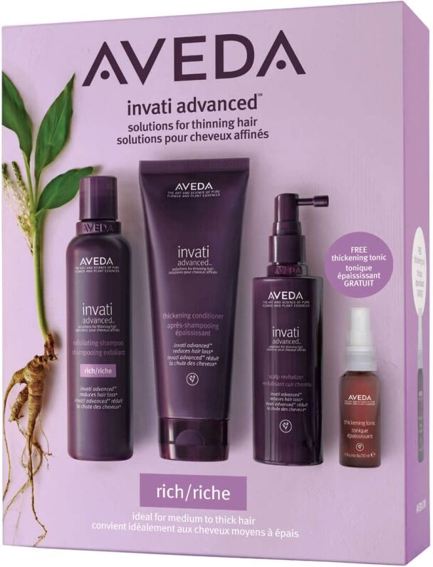 Aveda Invati Advanced System Set Rich