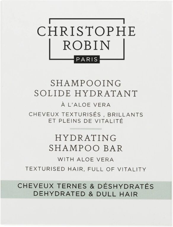 Christophe Robin Hydrating Shampoo Bar With Aloe Vera (100ml)