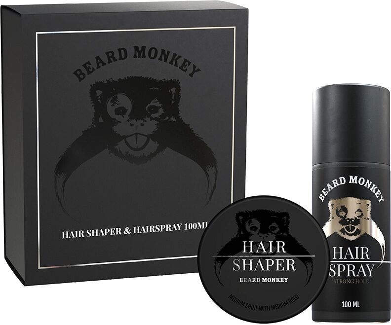 Beard Monkey Giftset Hair Shaper and Hairspray (100ml)