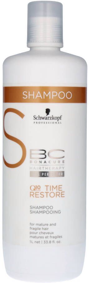 Schwarzkopf BC Bonacure Q10 Time Restore Shampoo 1000 ml