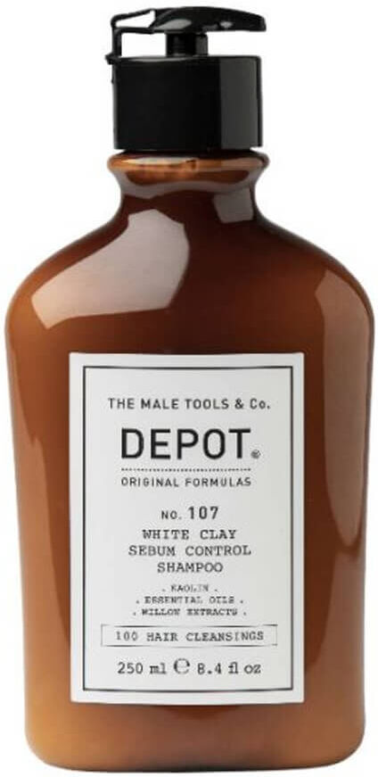 Depot No. 107 White Clay Sebum Control Shampoo 250 ml