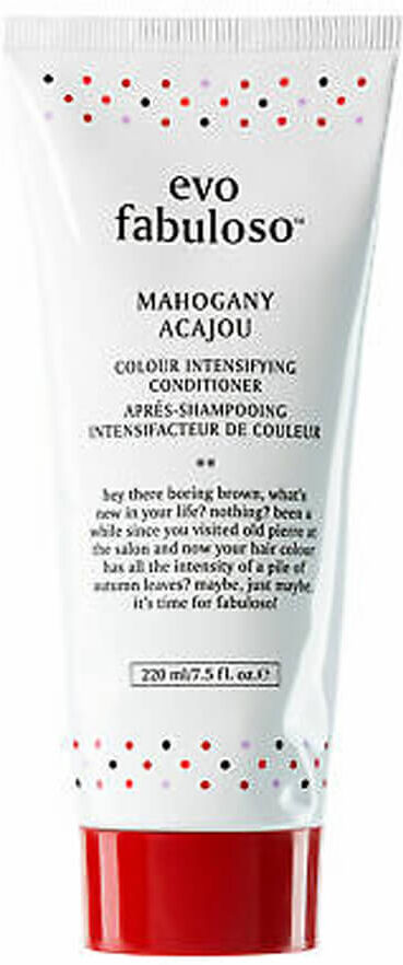 Evo Fabuloso Mahogany Acajou Colour Intensifying Conditioner 220 ml