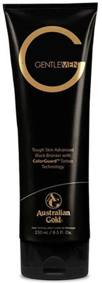 Australian Gold Gentlemen - Tough Skin Advanced Black Bronzer With ColorGuard Tattoo Technology 250 ml