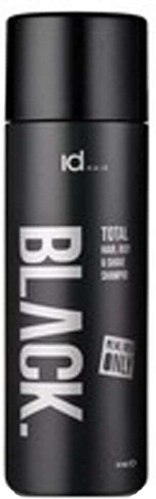 id Hair Black Total - Hair, Body & Shave Shampoo 60 ml