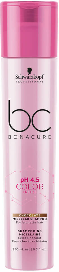 Schwarzkopf BC Bonacure pH 4.5 Color Freeze Chocolate Micellar Shampoo 250 ml