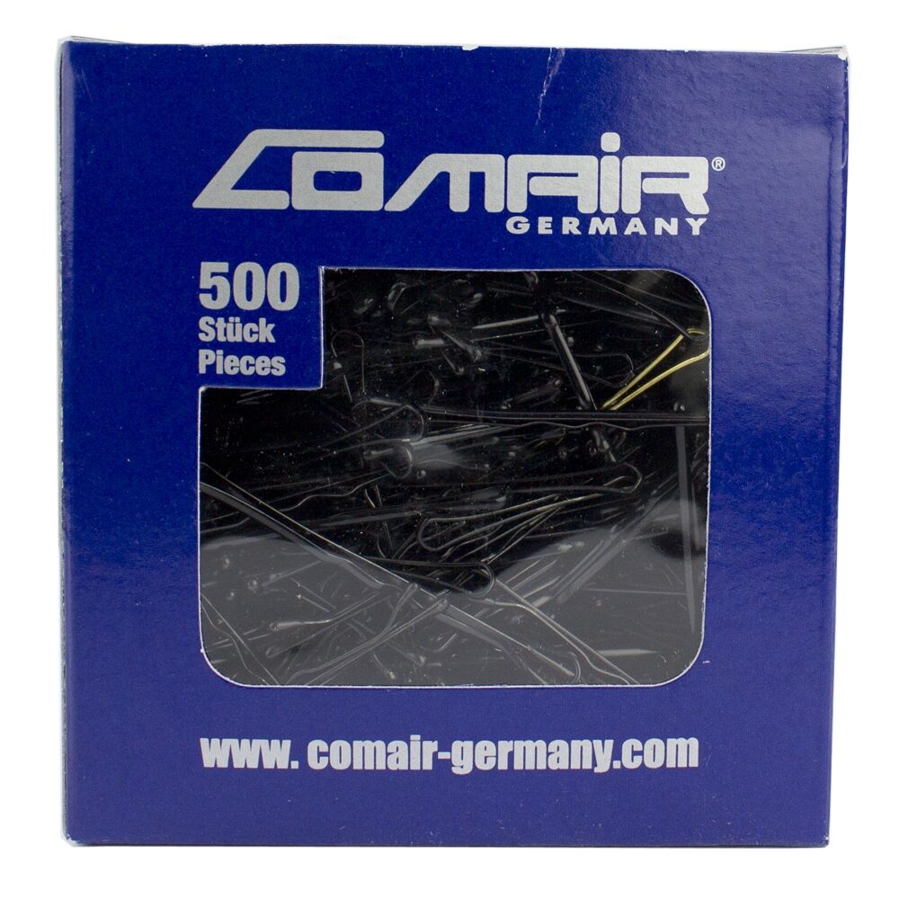 Comair Pretty Fashion Bølge Hårnåle Sort 5cm 754504