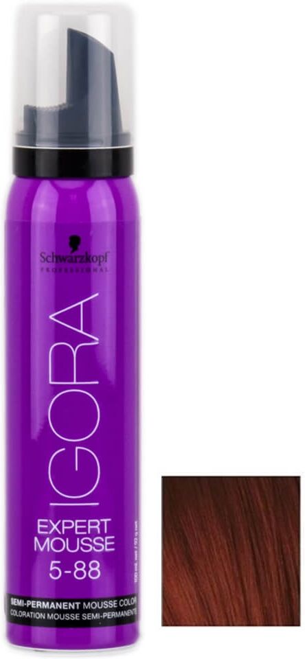 Schwarzkopf Igora Expert Mousse 5-88 - Light Brown Red Extra (U) 100 ml