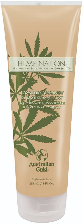 Australian Gold Hemp Nation Toasted Coconut & Marshmallow Body Wash (U) 235 ml