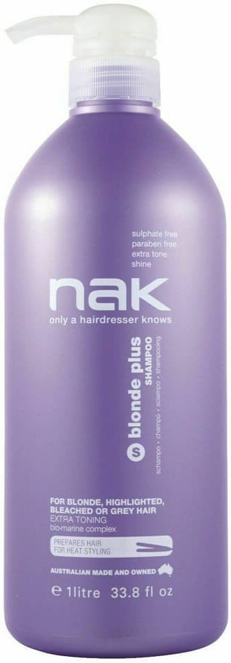 NAK Blonde Plus Shampoo 1000 ml