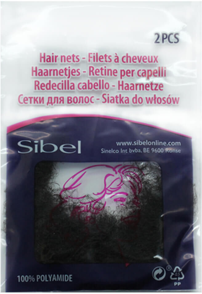 Sibel Hair Nets Dark Brown Ref. 118023345