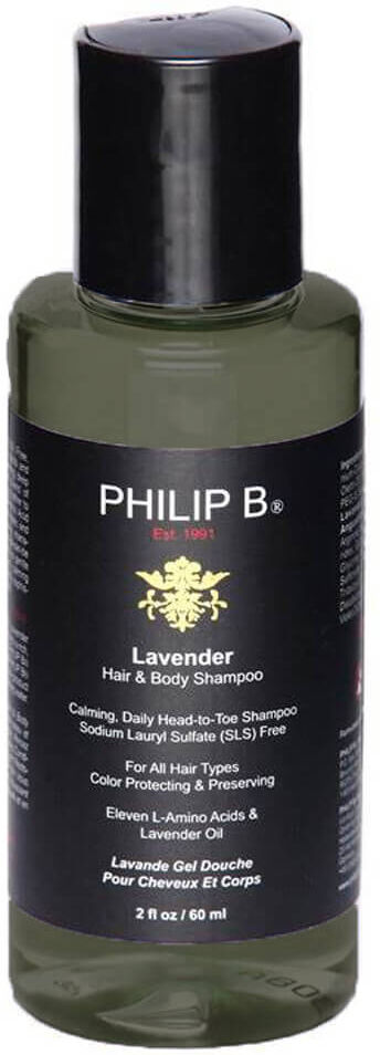 Philip B Lavender Hair & Body Shampoo (U) 60 ml