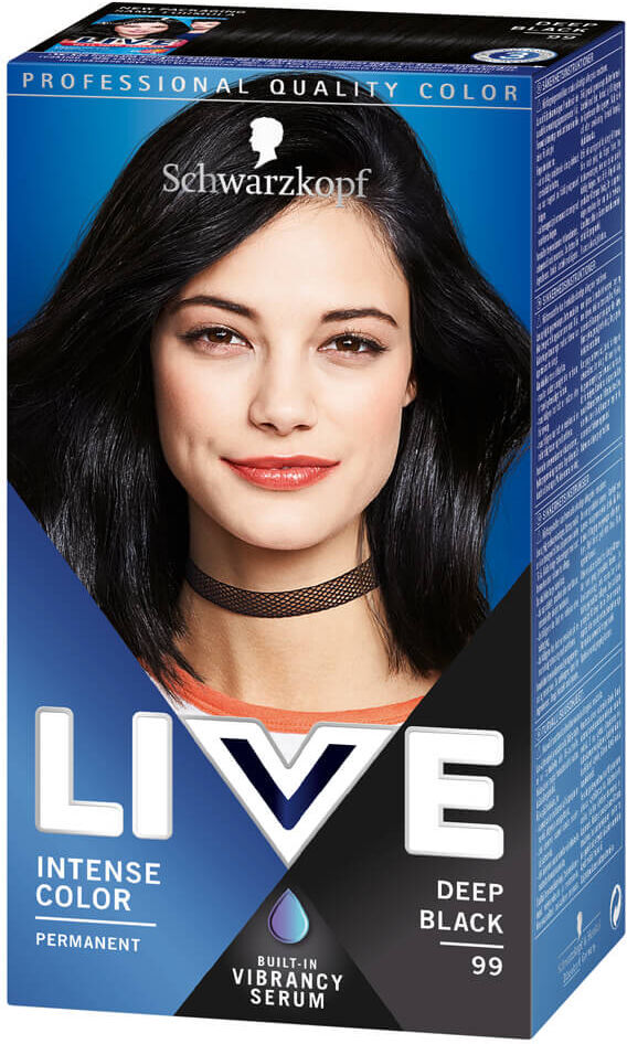 Schwarzkopf Live 99 Deep Black