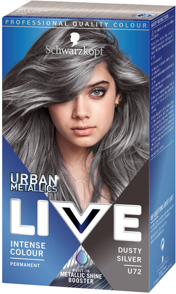 Schwarzkopf Live U72 Dusty Silver