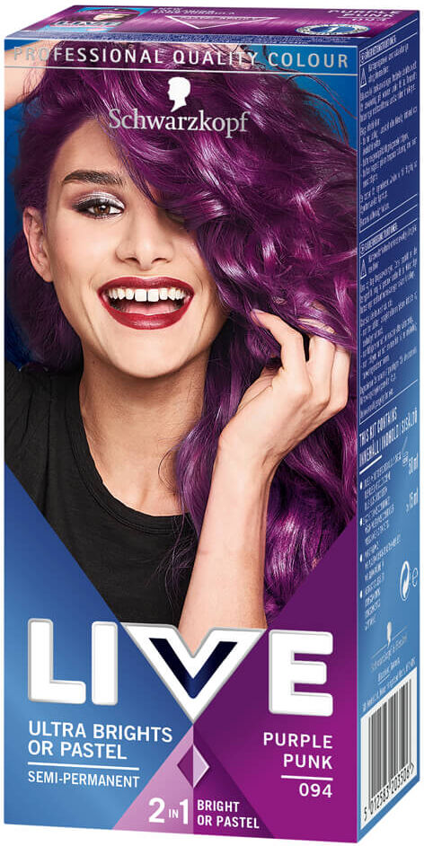 Schwarzkopf Live Ultra Brights 94 Purple Punk 50 ml