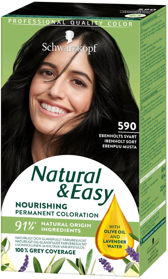 Schwarzkopf Natural & Easy 590 Ebony Black