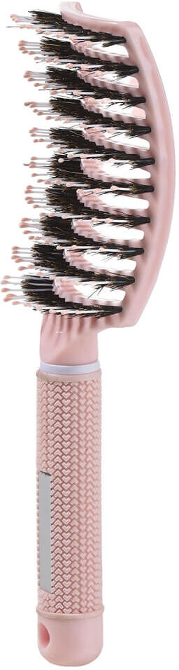 Yummi Haircare Curved Paddle Brush Pink