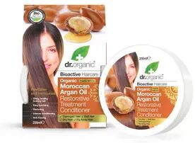 Dr. Organic Argan Oil Hair Treatment Conditioner - 200 ml