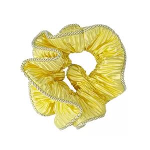 By Stær LILJE scrunchie - Satin Pastel Gul