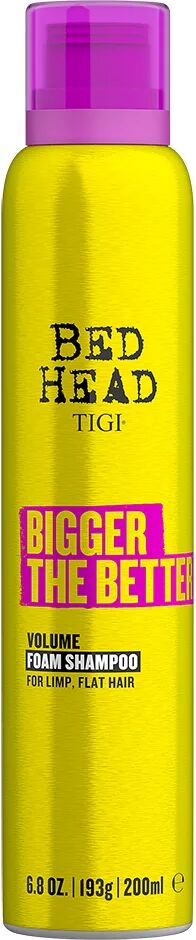 TIGI Bed Head Bigger the Better Foam Shampoo, 200 ml TIGI Bed Head Shampoo