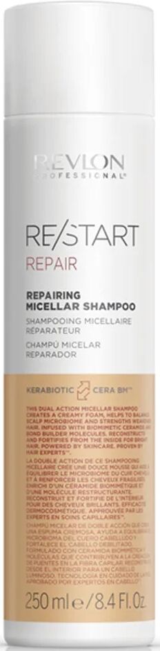 Revlon Professional Restart Recovery Restorative Micellar Shampoo, 250 ml Revlon Professional Shampoo