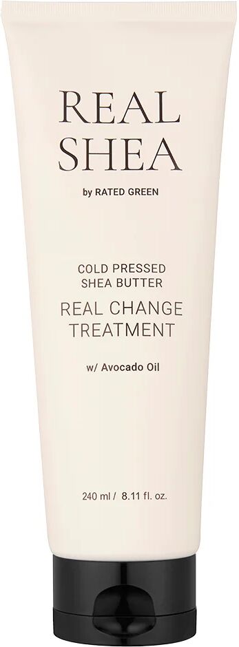 Rated Green Cold Pressed Shea Butter Real Change Treatment, 240 ml Rated Green Leave-In Conditioner