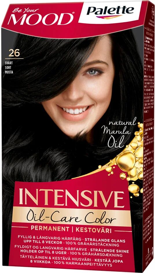 Mood Haircolor 26 Black,  MOOD Hårfarge