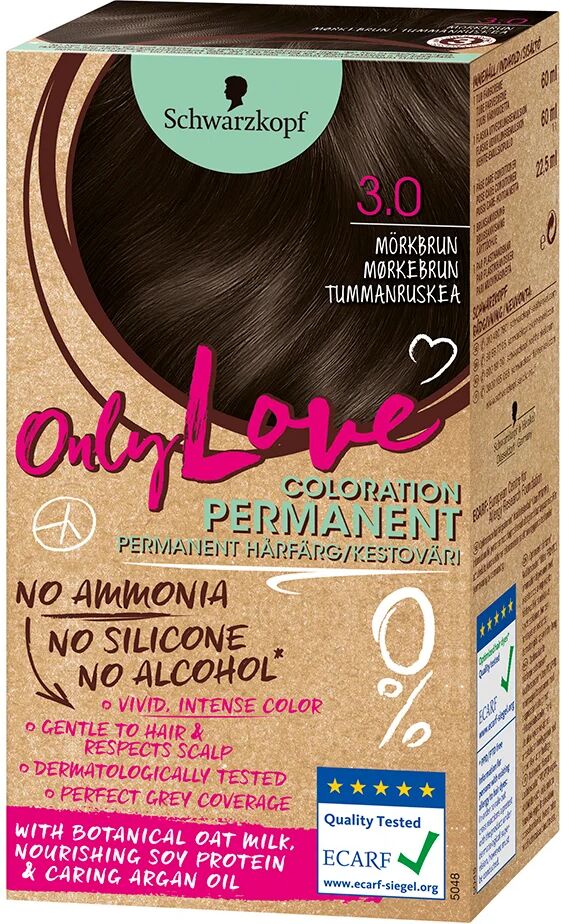 Schwarzkopf Only Love,  Schwarzkopf Hårfarge