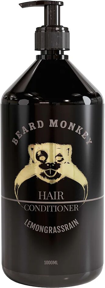 Beard Monkey Hair Conditioner Lemongrass, 1000 ml Beard Monkey Balsam