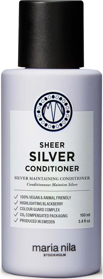 Maria Nila Care Sheer Silver Colour Guard Conditioner, 100 ml Maria Nila Lillabalsam