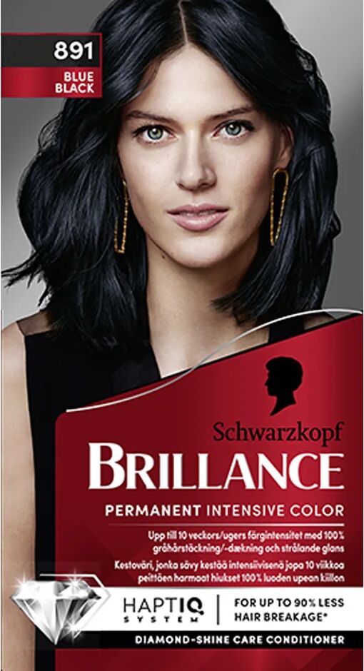 Schwarzkopf Brillance Intensive Color-Creme, 811 Scandinavian Blonde,  Schwarzkopf Hårfarge