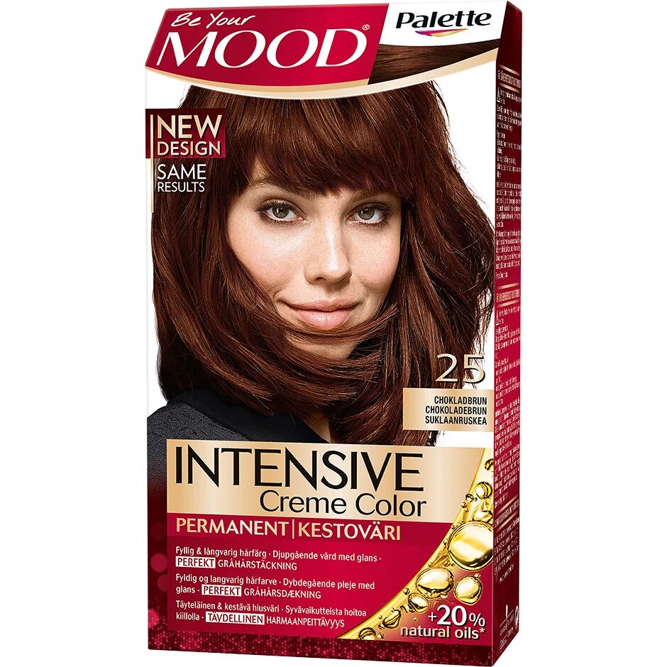 Mood Haircolor 25 Chocolate Brown,  MOOD Hårfarge