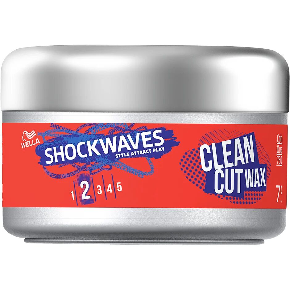 Wella Styling Wella Shockwaves Styl Clean Cut Wax, 75 ml Wella Styling Hårvoks